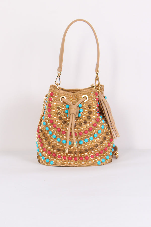 Secchiello Rafia Natural