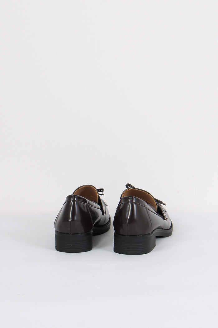 Mocassino Lucido Nappine Brown-3