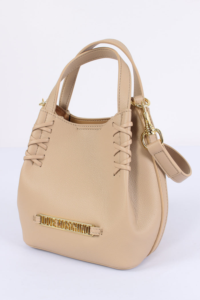 Mini Secchiello Intreccio Taupe-6