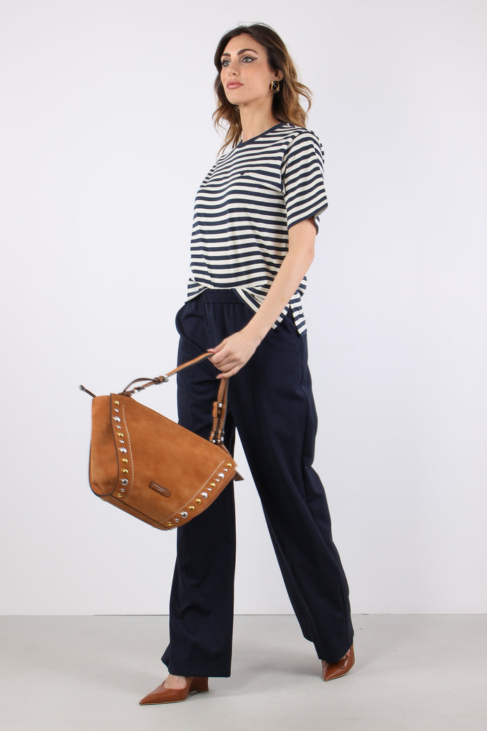Wkdmallo Pantalone Morbido Blu-3