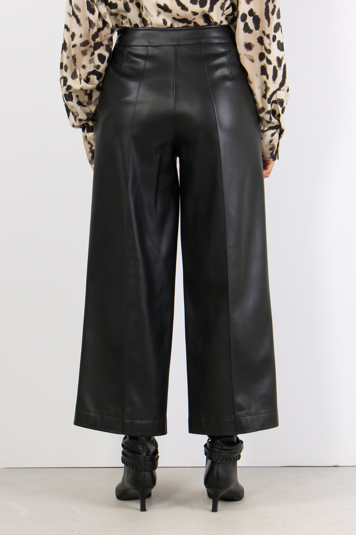 Pantalone Cropped Inserto Ecop Black-4