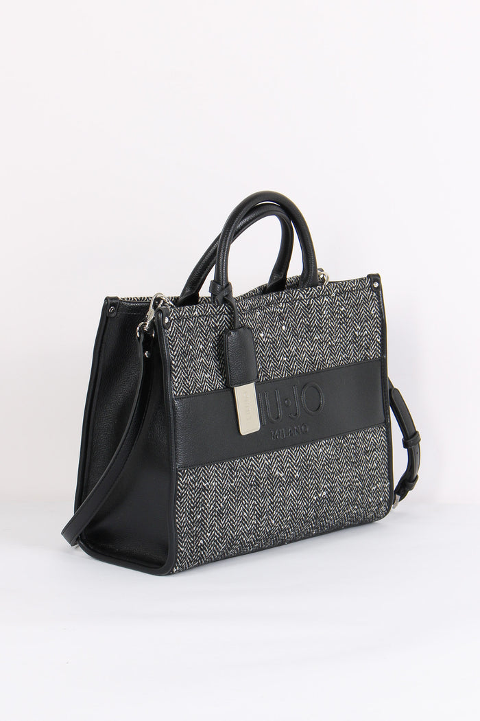 Shopping Tweed Nero-4