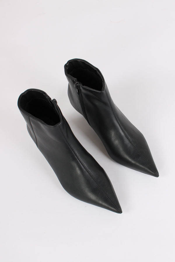 Tronchetto Tacco Basso Black-2