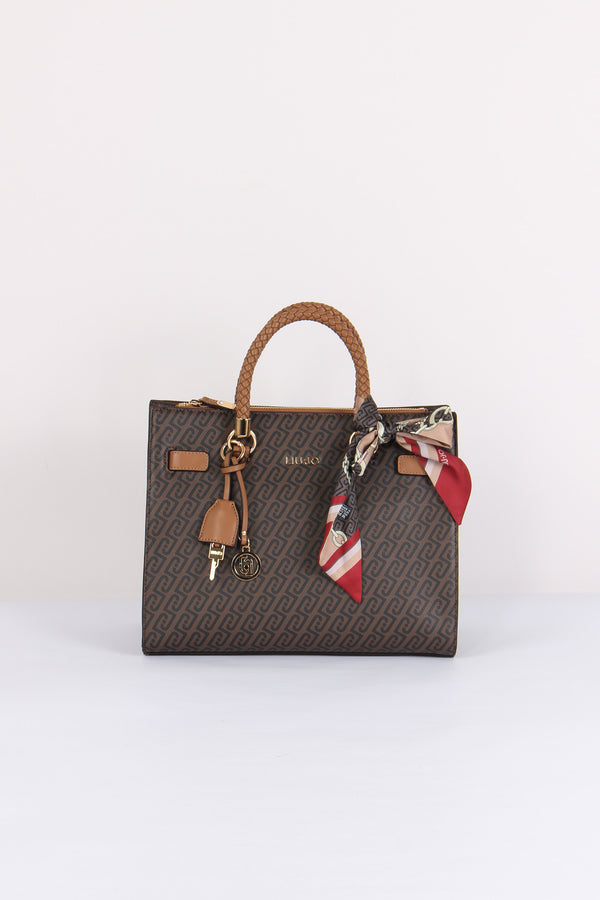 Shopping Logo Monogram Suede