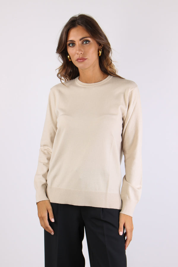 Maglia Girocollo Spacchetti Casha-2