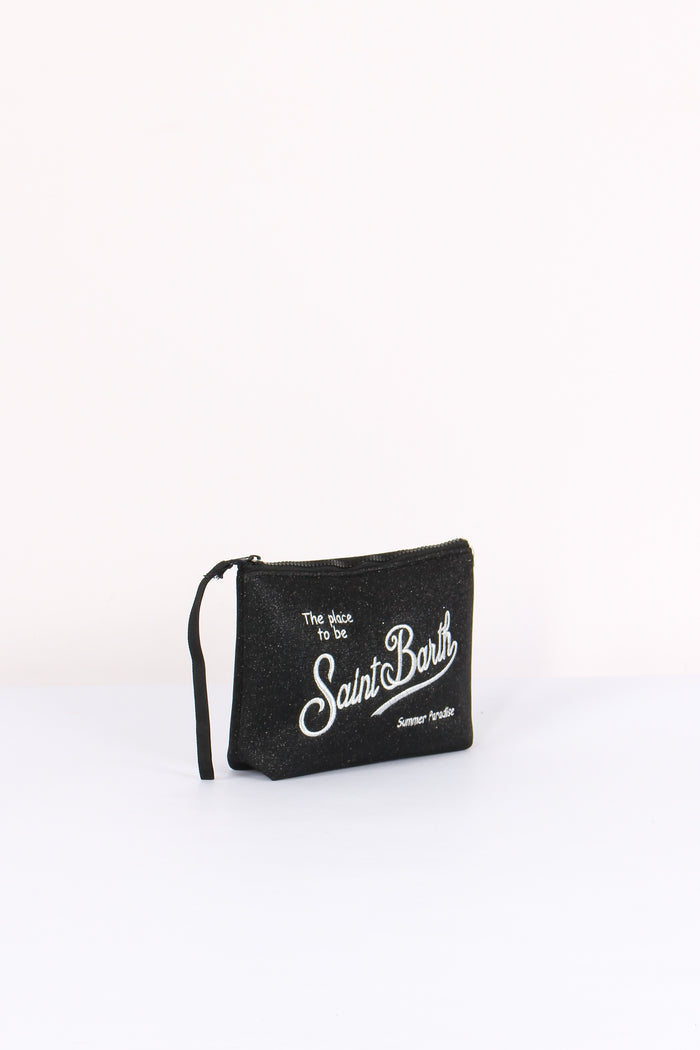 Aline Pochette Lurex Nero-5