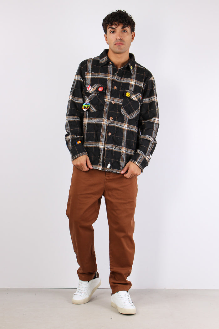 Camicia Fantasia Quadri Fantasia