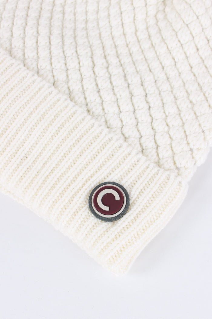 Cuffia Pon Pon Bianco-5