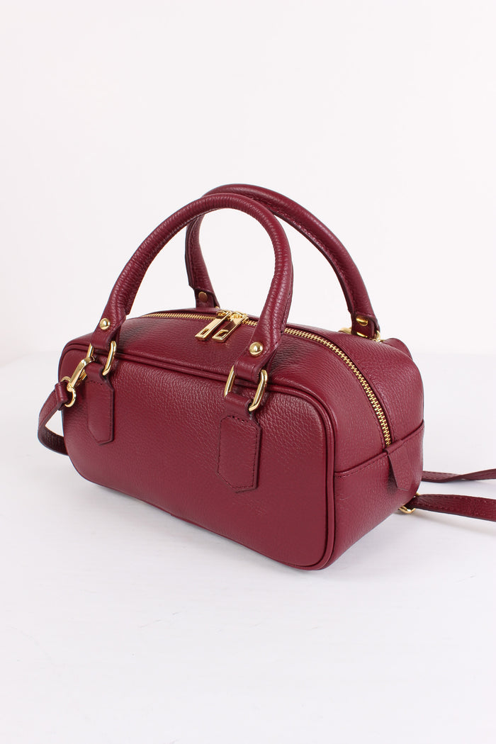 Maxi Bauletto Zip Bordeaux-4