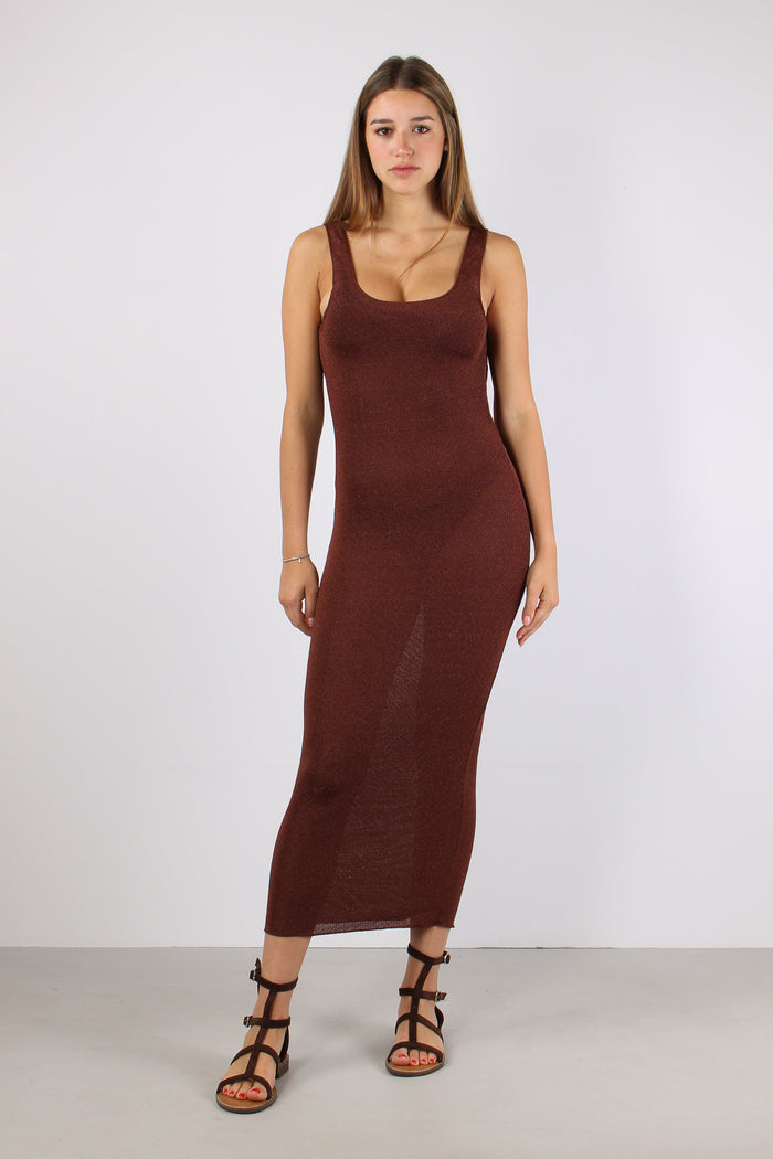 Abito Lurex Scavo Dietro Moro-3