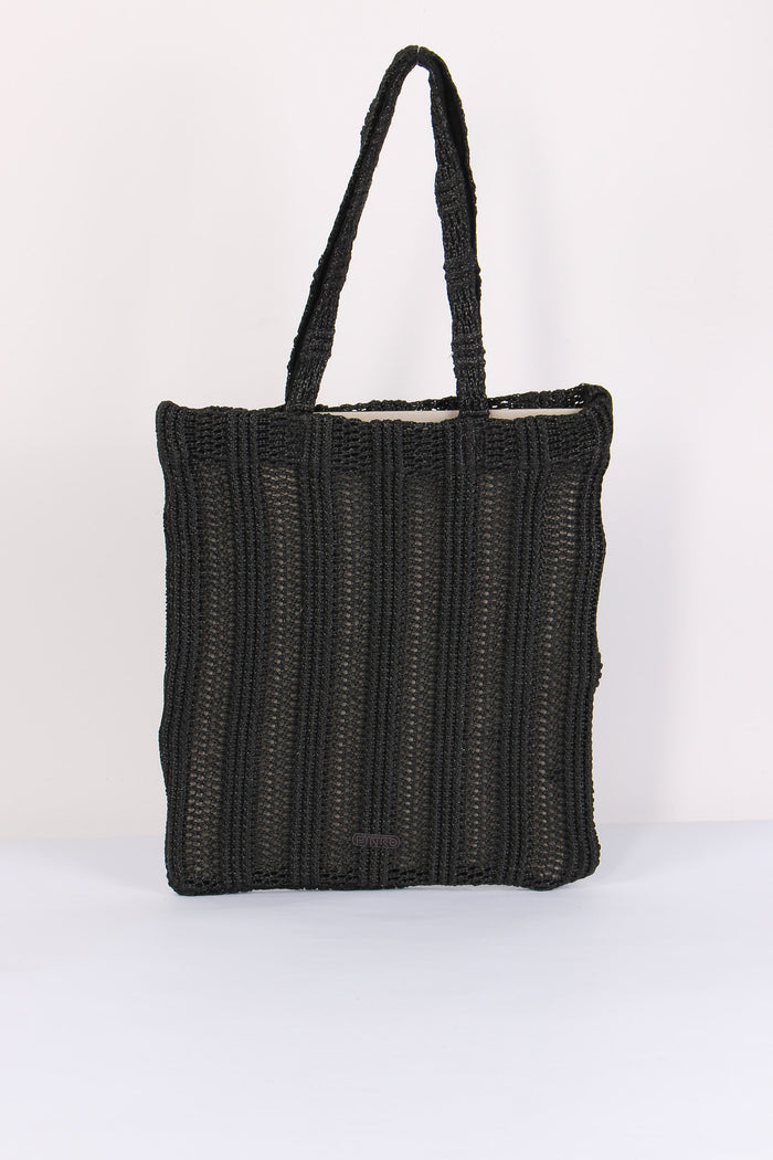 Shopping Easy Rafia Nero-3