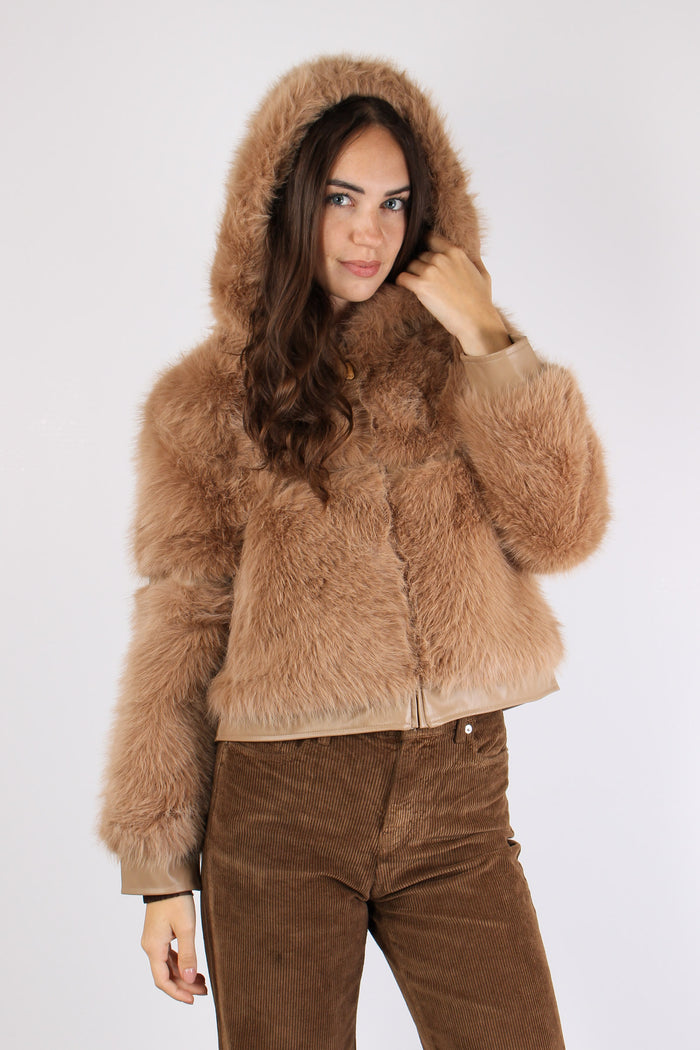 Penny Bomber Ecopelliccia Naturale-3