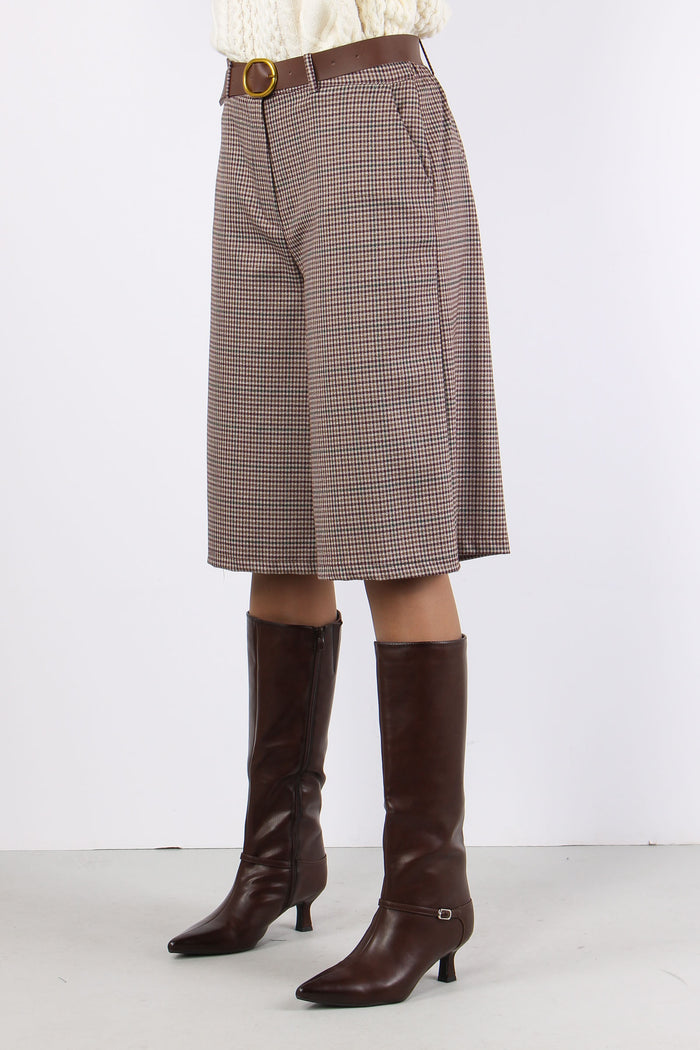 Bermuda Check Cintura Bordeaux/cammello-3