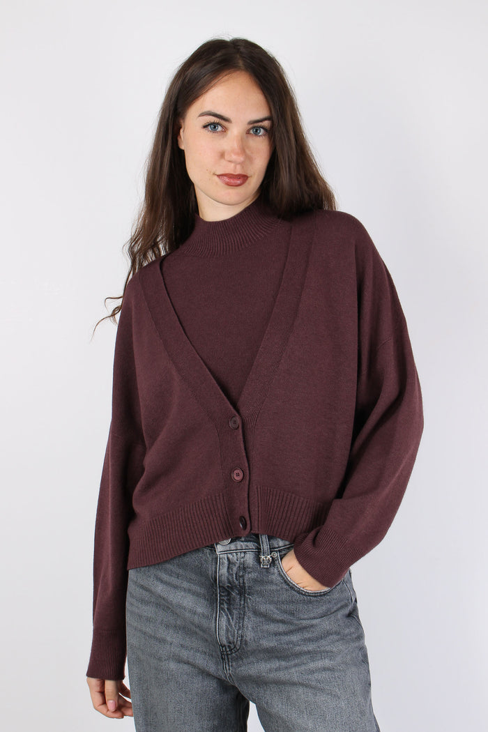 Cardigan Corto Viscosa Arabica-2