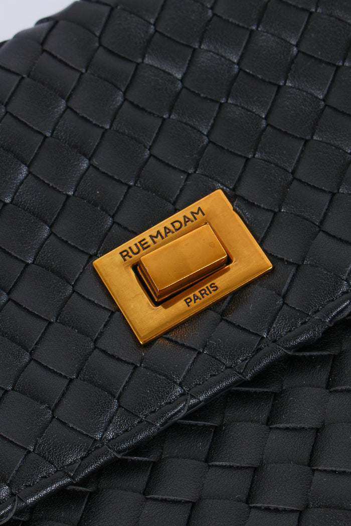 Tracolla Intreccio Black-6