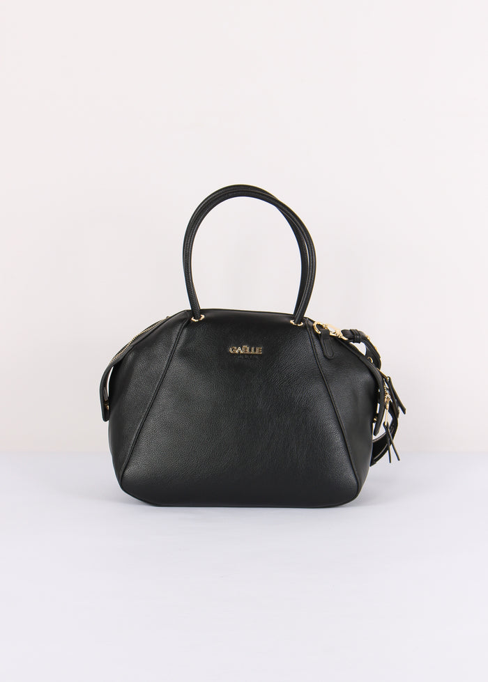 Maxi Duffle Tracolla Logo Nero