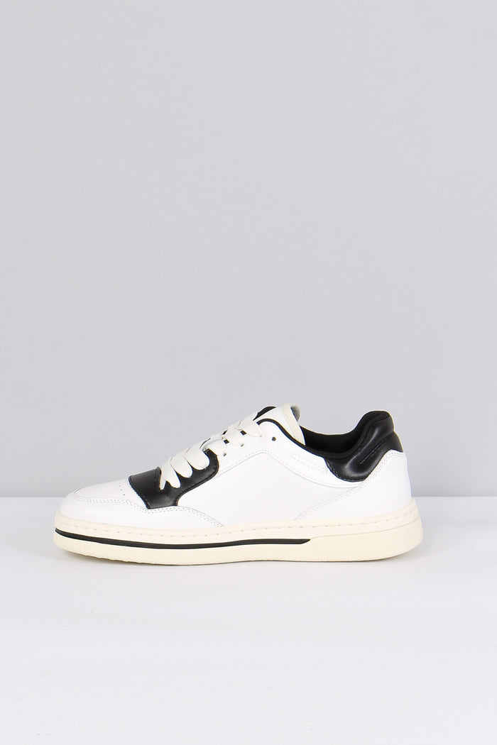 Mandy 01 Sneaker Logo Ricamo White/black-4