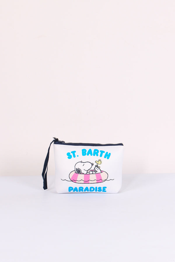 Aline Pochette Snoopy Bianco