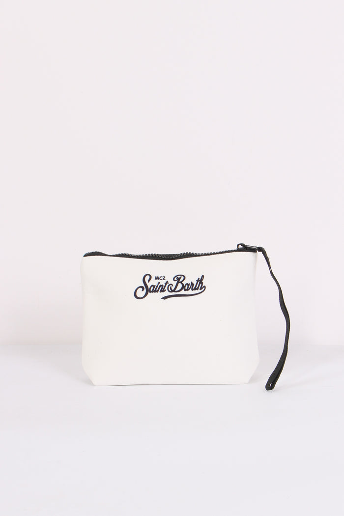 Pochette Love St Barth Bianco-3