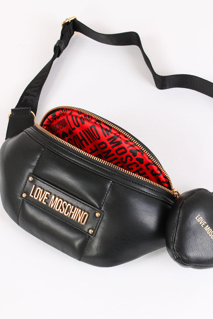 Marsupio Puffy Nero/rosso-6