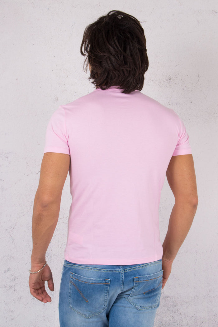 T-shirt Basica Girocollo Pink-2