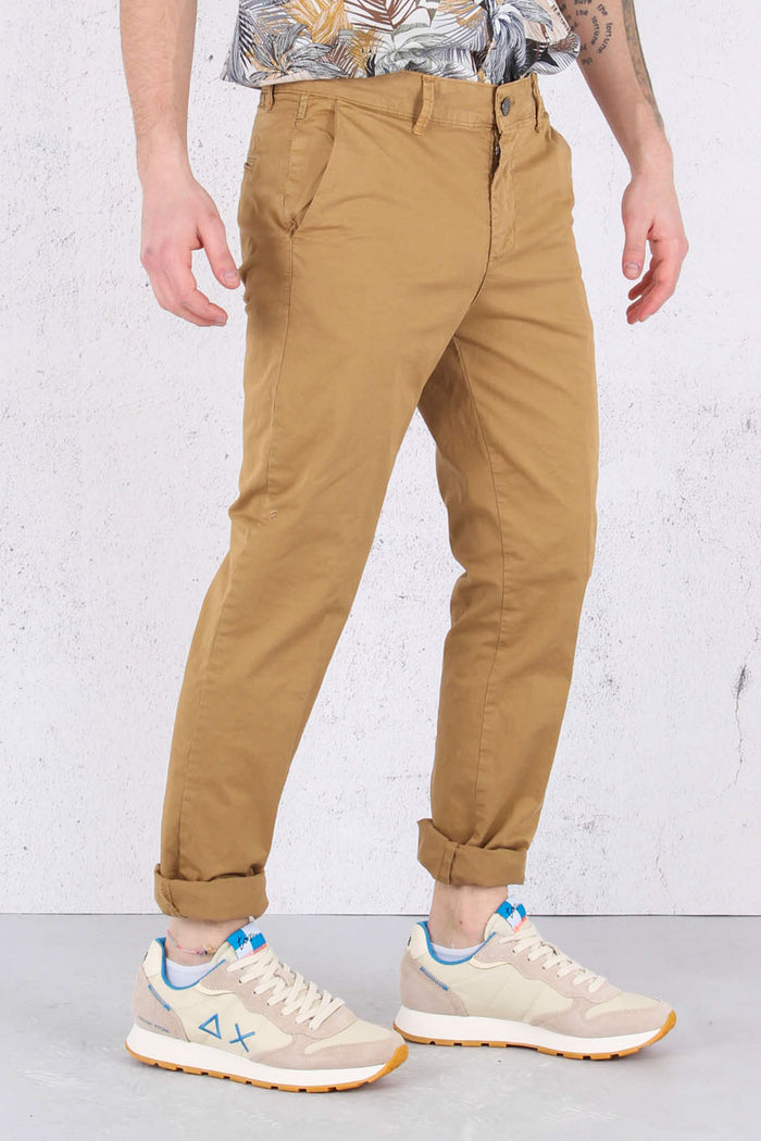Pantalone Chino Slim Golden-4