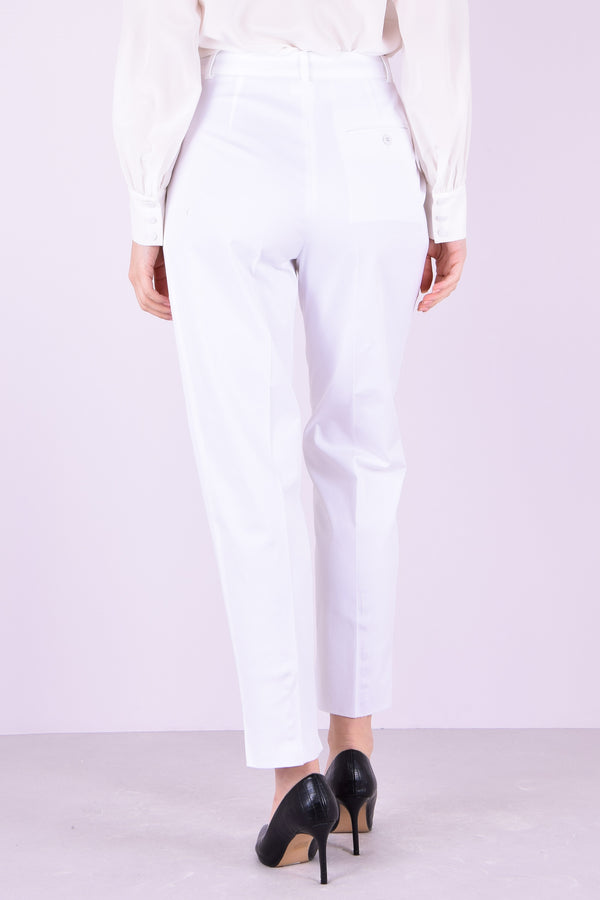 Calante Pantalone Pences Bianco-2