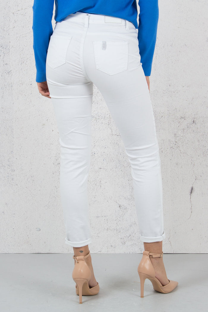 Pantaloni Monroe Bianco Ottico-2