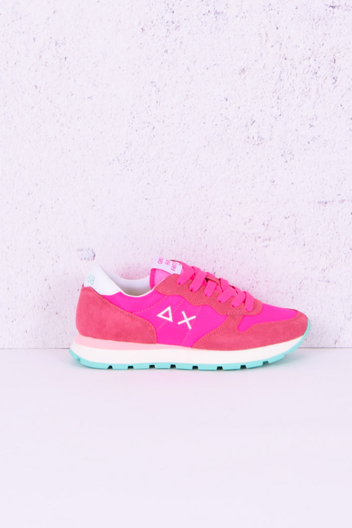 Sneakers Ally Solid Nylon Fuxia