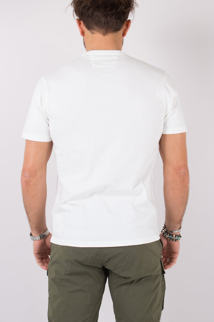 T-shirt Taschino Nylon Gauze White-3